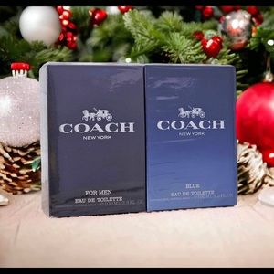 Coach blue and Sunset